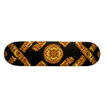 Celtic Weave Tiger Pattern Custom Skateboard