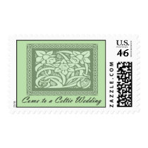 Celtic Wedding Invitation Stamp