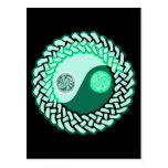 Celtic Yin Yang 3 Postcard
