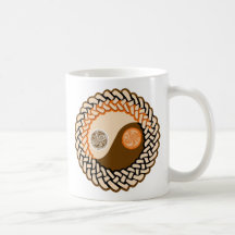 Celtic Yin Yang Mugs