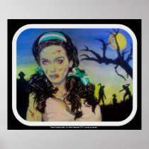 'Celtic Zombie Pride' Poster Print
