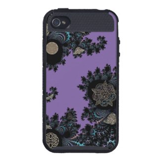 CelticSymbolic Metal Fractal Collage iPhone 4/4S Covers