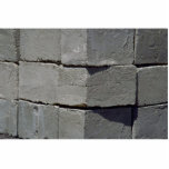 Cement block wall cut out