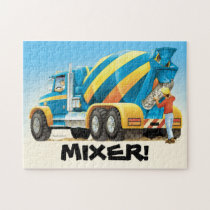 Cement Mixer Jigsaw Puzzles