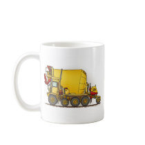 Cement Mixer Truck Coffee Mug