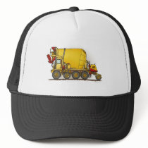Cement Mixer Truck Hat