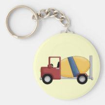 Cement Mixer Tshirts and Gifts Key Chains