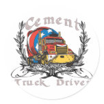 Cement Truck Driver Stickers