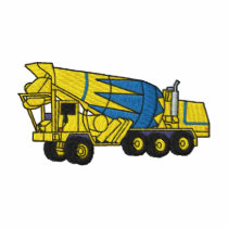 Cement Truck embroidered shirts