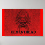 CEMENTHEAD Poster posters