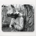 cemetery angel mousepads