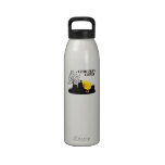 Cemetery Chick Reusable Water Bottle