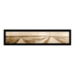 Cemetery France WWI Photo 1919 Poster