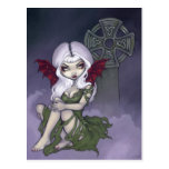 "Cemetery Mist" Postcard postcards