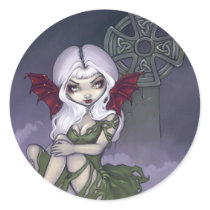 "Cemetery Mist" Sticker by strangeling "Cemetery Mist" Sticker