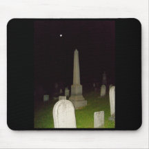 Cemetery Scene Mousepad