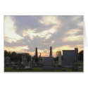 Cemetery Sunrise 2 Card by duelingdualities Cemetery Sunrise 2 Card