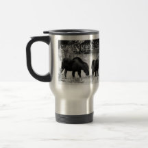 Cena de los alces; Personalizable Taza