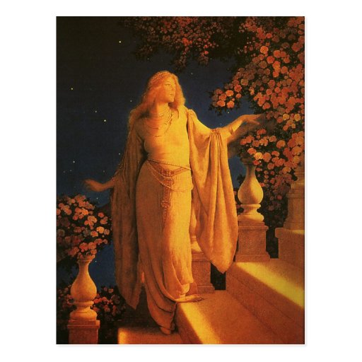 Cenicienta, Maxfield Parrish Postales