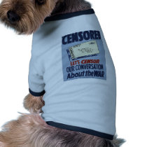 Censored pet clothing