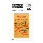 Censored Hollywood Shocked 1936 WPA postage
