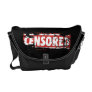 Censored Messenger Bag