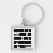 Censorsed Government Message Key Chains