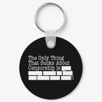 Censorship keychains