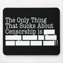 Censorship mousepads