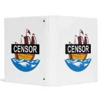 Censorship Ship Boat Binder