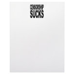 Censorship Sucks Custom Letterhead