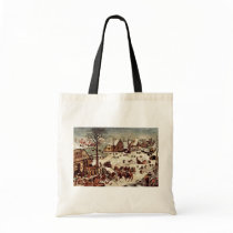 Census At Bethlehem  By Bruegel D. Ä. Pieter Tote Bag