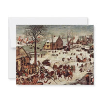 Census At Bethlehem  By Bruegel D. Ä. Pieter Announcements