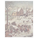 Census At Bethlehem  By Bruegel D. Ä. Pieter letterhead