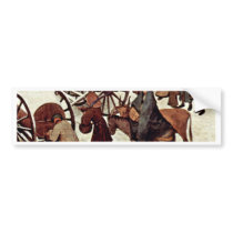 Census At Bethlehem, Detail By Bruegel D. Ä. Piete Bumper Stickers