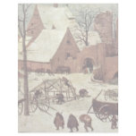 Census At Bethlehem, Detail By Bruegel D. Ä. Piete letterhead