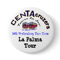 CenTAcruzers Logo La Palma Tour Button by Xcruiser CenTAcruzers Logo La Palma Tour Button