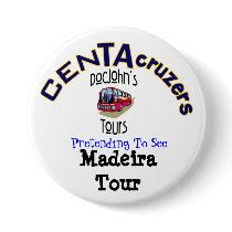 CenTAcruzers Logo Madeira Tour Button by Xcruiser CenTAcruzers Logo Madeira Tour Button