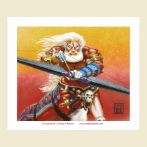 Centaur Archer Print by Nightmareartist Centaur Archer Print