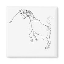 Centaur Warrior Magnet