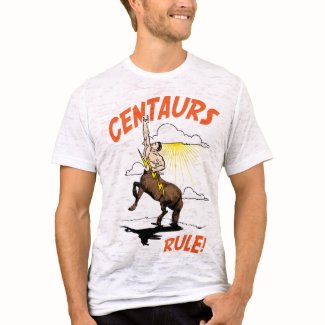 Centaurs Rule Burnout T-Shirt shirt