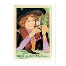 Centavo del DES del salón de la expo del arte del  Tarjetas Postales