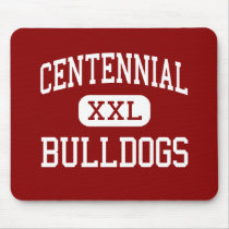 Centennial - Bulldogs - High - Pueblo Colorado mousepads