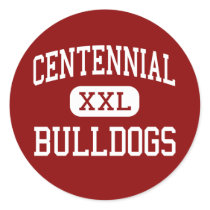 Centennial - Bulldogs - High - Pueblo Colorado stickers