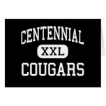 Centennial - Cougars - High - Franklin Tennessee Greeting Cards