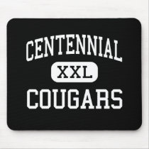 Centennial - Cougars - High - Franklin Tennessee mousepads