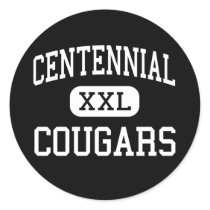Centennial - Cougars - High - Franklin Tennessee stickers
