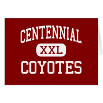Centennial - Coyotes - High - Peoria Arizona cards