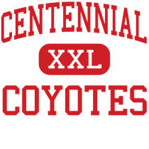 Centennial - Coyotes - High - Peoria Arizona t-shirts