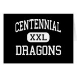 Centennial - Dragons - Alternative - Fort Collins Greeting Card